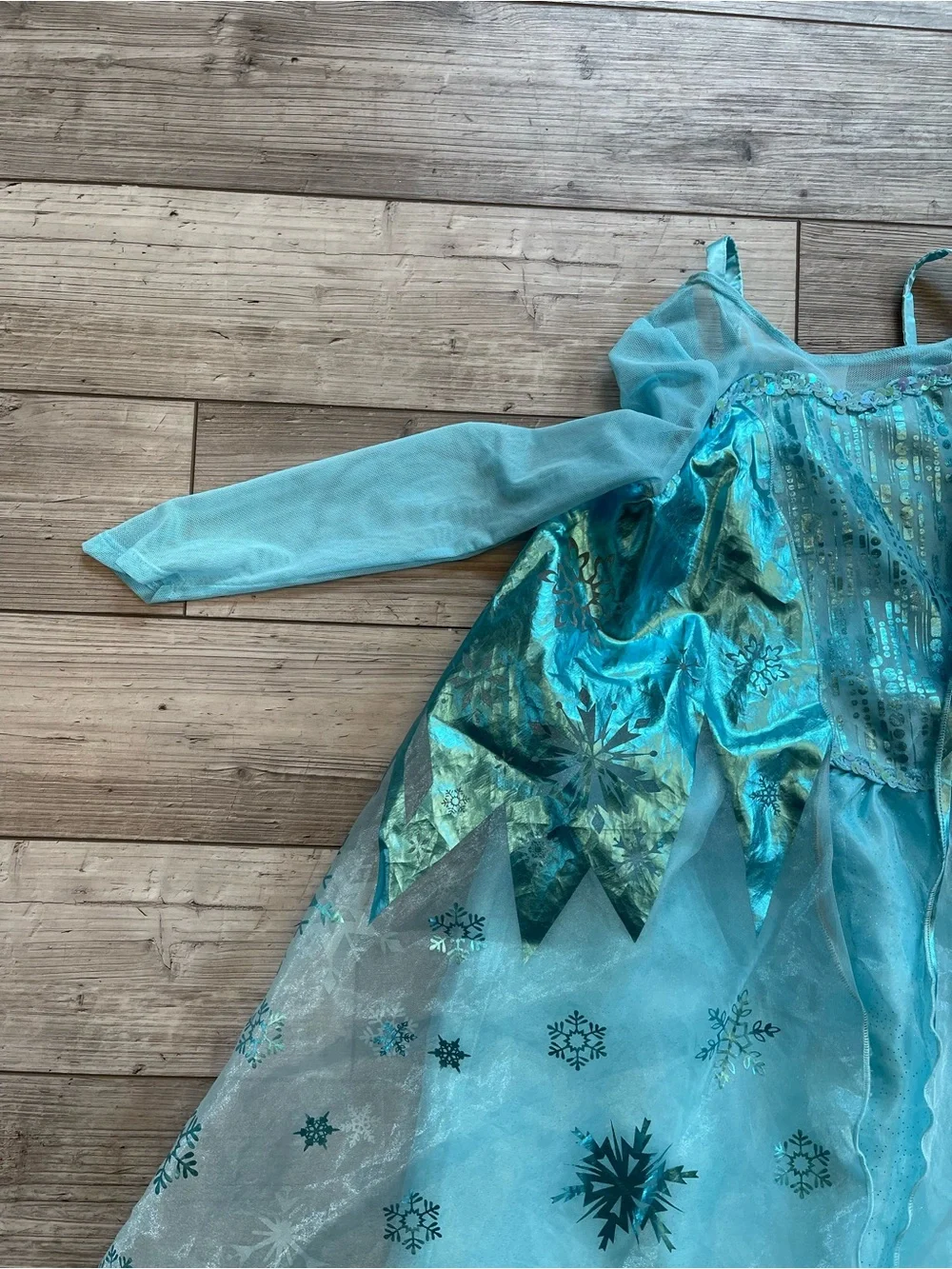Disney | Frozen Elsa Costume Dress | Size: 5/6 - Picture 3 of 8